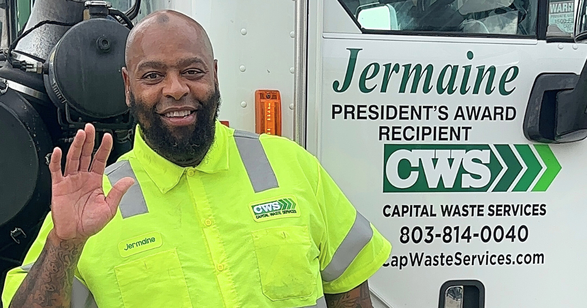 Meet Capital Waste Services 1st Presidential Award Recipient